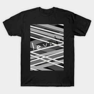 levels abstract tshirt T-Shirt